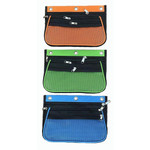 Cli Triple-Pocket Pencil Pouches (LEO76365ST) View Product Image