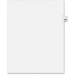 Avery Dividers, "256", Side Tab, 8-1/2"x11", 25/PK, White (AVE82472) View Product Image