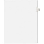 Avery Dividers, "255", Side Tab, 8-1/2"x11", 25/PK, White (AVE82471) View Product Image