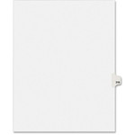 Avery Dividers, "216", Side Tab, 8-1/2"x11", 25/PK, White (AVE82432) View Product Image