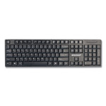 AbilityOne 7025016774742, SKILCRAFT USB Wired Keyboard, 101 Keys, Black Product Image 