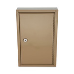 Key Lockable Key Cabinet, 30-Key, Metal, Sand, 8 x 2.63 x 12.13 (CNK500130) View Product Image