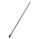 AbilityOne 7920016827629, SKILCRAFT FlexSweep Handle with Connector, 1.13" dia x 59", Black View Product Image