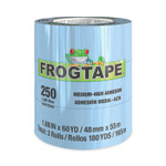 FROGTAPE Performance Grade Masking Tape, 3" Core, 1.9" x 60 yds, Light Blue, 3/Pack, 8 Packs/Carton (FGA105329) View Product Image