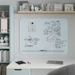U Brands Magnetic White Glass Dry-Erase Board, 47" X 35" (UBR4849U0001) View Product Image