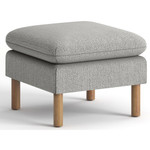 HON Parkwyn Ottoman - Material: Fabric - Finish: Gray Product Image 