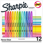 Sharpie Accent Highlighters w/Smear Guard - Chisel Marker Point - Assorted Ink - Dry Product Image 