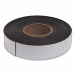 U Brands Dry Erase Magnetic Tape Roll, 2" x 50 ft, White View Product Image