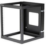 StarTech.com 12U 22in Depth Hinged Open Frame Wallmount Server Rack View Product Image