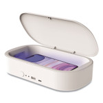 NuvoMed Portable UV Sterilizer for Mobile Phones, White (NMDPUS60883) Product Image 