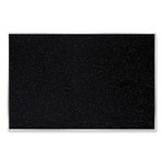 Ghent Satin Aluminum-Frame Recycled Rubber Bulletin Boards, 144.5 x 48.5, Confetti Surface, Ships in 7-10 Business Days (GHEATR412CF) View Product Image