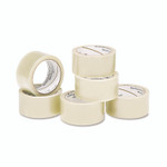 AbilityOne 7510015796871, SKILCRAFT Economy Package Sealing Tape, 3" Core, 2" x 55 yds, Clear, 6/Pack View Product Image