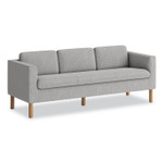 HON Parkwyn Series Sofa, 77" x 26.75" x 29", Light Gray View Product Image