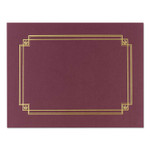 Great Papers! Premium Textured Certificate Holder, 12.65 X 9.75, Burgundy, 3/Pack (GRP939503) Product Image 