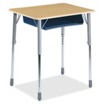 Virco Open Front Student Book Box Desk (VIRZADJ2026BOXM) View Product Image