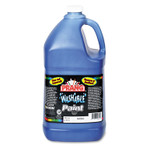 Prang Washable Paint, Blue, 1 gal Bottle DIX10605 View Product Image