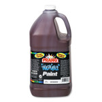 Prang Washable Paint, Brown, 1 gal Bottle DIX10608 View Product Image