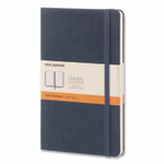 Moleskine Classic Collection Hard Cover Notebook, 1-Subject, Dotted Rule (4 sq/in), Sapphire Blue Cover, (240) 8.25 x 5 Sheets View Product Image