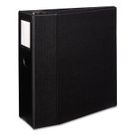 Avery Durable Non-View Binder with DuraHinge and EZD Rings, 3 Rings, 5" Capacity, 11 x 8.5, Black, (8901) View Product Image