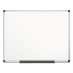 MasterVision Porcelain Value Dry Erase Board, 48 x 72, White Surface, Silver Aluminum Frame (BVCCR1201170MV) View Product Image