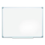 MasterVision Earth Silver Easy-Clean Dry Erase Board, Reversible, 48 x 36, White Surface, Silver Aluminum Frame (BVCMA0500790) View Product Image