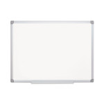 MasterVision Earth Gold Ultra Magnetic Dry Erase Boards, 48 x 72, White Surface, Silver Aluminum Frame (BVCMA2707790) View Product Image