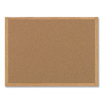 MasterVision Earth Cork Board, 72 x 48, Tan Surface, Oak Wood Frame (BVCSB1420001233) View Product Image