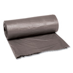 Boardwalk Low-Density Waste Can Liners, 30 gal, 0.95 mil, 30" x 36", Gray, 25 Bags/Roll, 4 Rolls/Carton (BWK3036SH) View Product Image