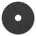 Boardwalk High Performance Stripping Floor Pads, 19" Diameter, Black, 5/Carton (BWK4019HIP) View Product Image