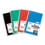 Mead Spiral Notebook, 3-Subject, Medium/College Rule, Randomly Assorted Cover Color, (150) 9.5 x 5.5 Sheets View Product Image