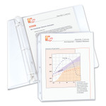 C-Line Standard Weight Polypropylene Sheet Protectors, Non-Glare, 2", 11 x 8.5, 100/Box (CLI62048) View Product Image