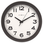 Howard Miller Kenwick Wall Clock, 13.5" Overall Diameter, Black Case, 1 AA (sold separately) View Product Image