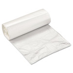 Inteplast Group High-Density Commercial Can Liners, 10 gal, 5 mic, 24" x 24", Natural, 50 Bags/Roll, 20 Rolls/Carton (IBSEC2424N) View Product Image