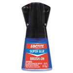 Loctite Super Glue Brush On, 0.17 oz, Dries Clear (LOC1365734) View Product Image