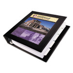 Avery Framed View Heavy-Duty Binders, 3 Rings, 1.5" Capacity, 11 x 8.5, Black (AVE68058) View Product Image