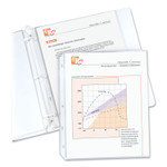 C-Line Standard Weight Polypropylene Sheet Protectors, Non-Glare, 2", 11 x 8.5, 50/Box (CLI62038) View Product Image