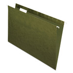 Pendaflex Standard Green Hanging Folders, Legal Size, 1/5-Cut Tabs, Standard Green, 25/Box (PFX81622) View Product Image
