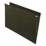 Pendaflex Standard Green Hanging Folders, Legal Size, Straight Tabs, Standard Green, 25/Box (PFX81620) View Product Image