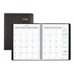 Brownline EcoLogix Recycled Monthly Planner, EcoLogix Artwork, 11 x 8.5, Black Cover, 14-Month (Dec to Jan): 2023 to 2025 View Product Image