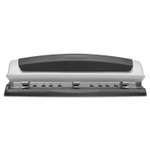 Swingline 10-Sheet Precision Pro Desktop Two- to Three-Hole Punch, 9/32" Holes (SWI74037) View Product Image