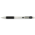 Zebra Z-Grip Mechanical Pencil, 0.7 mm, HB (#2), Black Lead, Clear/Black Barrel, Dozen View Product Image