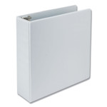 Samsill Earth's Choice Plant-Based D-Ring View Binder, 3 Rings, 3" Capacity, 11 x 8.5, White (SAM16987) View Product Image