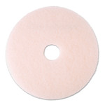 3M Ultra High-Speed Eraser Floor Burnishing Pad 3600, 20" Diameter, Pink, 5/Carton Product Image 