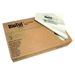 Heritage Biotuf Compostable Can Liners, 13 gal, 0.88 mil, 24" x 32", Green, 25 Bags/Roll, 8 Rolls/Carton (HERY4832EER01) View Product Image