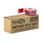 Redi-Tag Arrow Message Page Flag Refills, "Sign Here", Red, 120 Flags/Roll, 6 Rolls (RTG91002) View Product Image