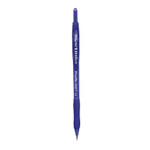 Paper Mate Profile Gel Pen, Retractable, Bold 1 mm, Blue Ink, Translucent Blue Barrel, Dozen (PAP2102161) View Product Image