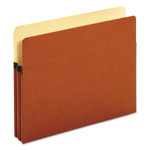 Universal Redrope Expanding File Pockets, 1.75" Expansion, Letter Size, Redrope, 25/Box (UNV15141) View Product Image