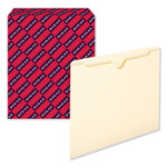 Smead Manila File Jackets, 2-Ply Straight Tab, Letter Size, Manila, 100/Box (SMD75500) View Product Image