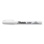 Sharpie Permanent Paint Marker, Fine Bullet Tip, White (SAN35543) View Product Image