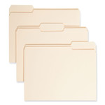 Smead Manila File Folders, 1/3-Cut Tabs: Assorted, Letter Size, 0.75" Expansion, Manila, 24/Pack (SMD11928) View Product Image